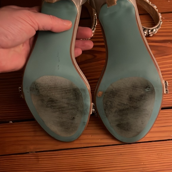Blue By Betsey Johnson Angie Rhinestone Embellished Dress Sandals - Picture 7 of 15